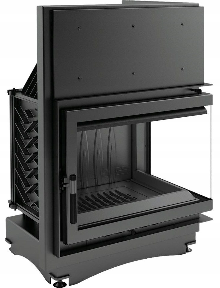 KOMINEK WKŁAD KOMINKOWY ZUZIA 15 PRAWY BS KRATKI