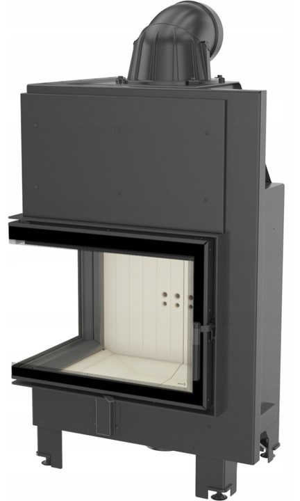 WKŁAD KOMINKOWY KOMINEK NAROŻNY MBZ 13 kW LEWY BS