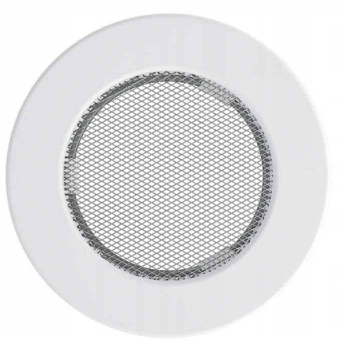 KRATKA WENTYLACYJNA KOMINKOWA OKRĄGŁA Ø 100 BIAŁA