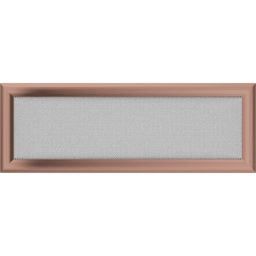 Kratka wentylacyjna kominkowa Oskar 17x49 miedziana