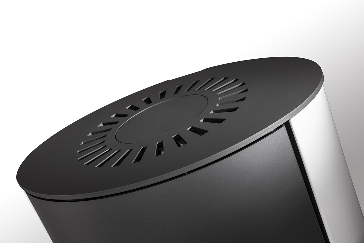 Piec kominkowy Romotop Lugo N AKUM ceramika – detal