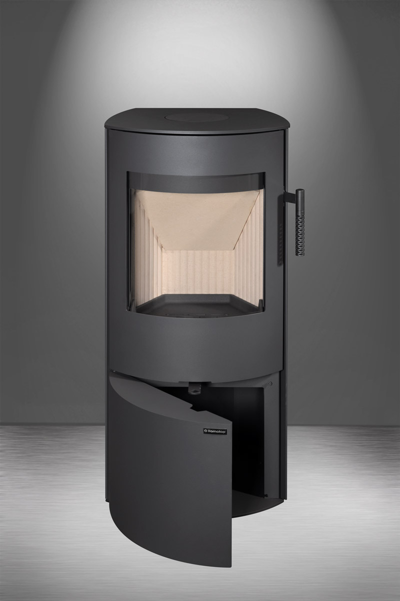 Piec kominkowy Romotop Parla 3S metal – detal